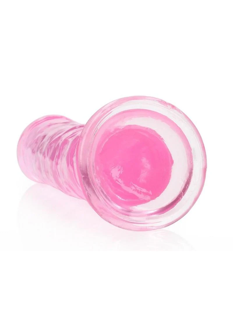 RealRock Crystal Clear Straight Dildo - Image 19