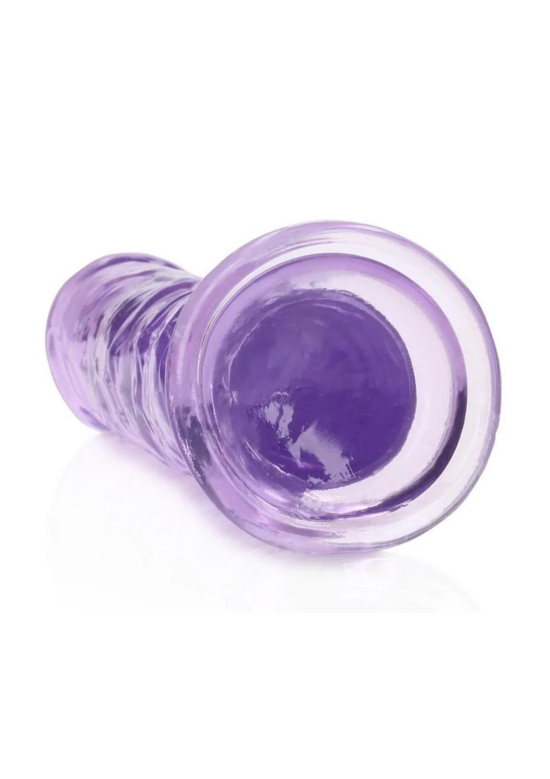 RealRock Crystal Clear Straight Dildo - Image 23