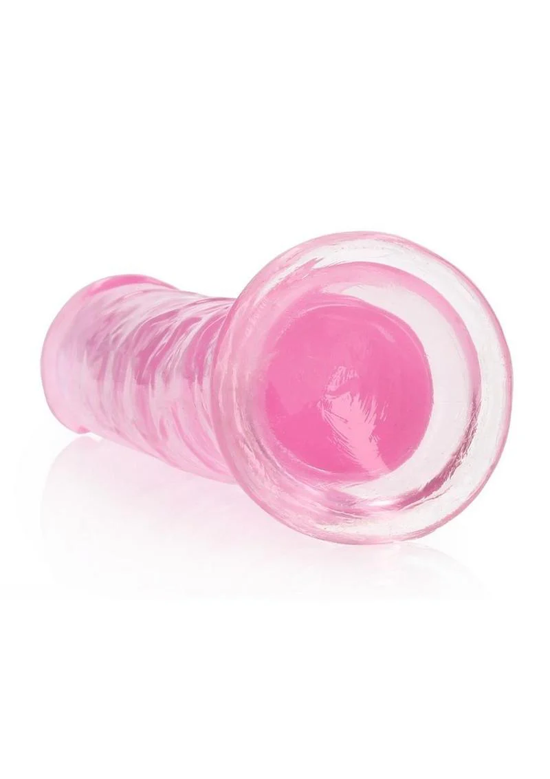 RealRock Crystal Clear Straight Dildo - Image 27