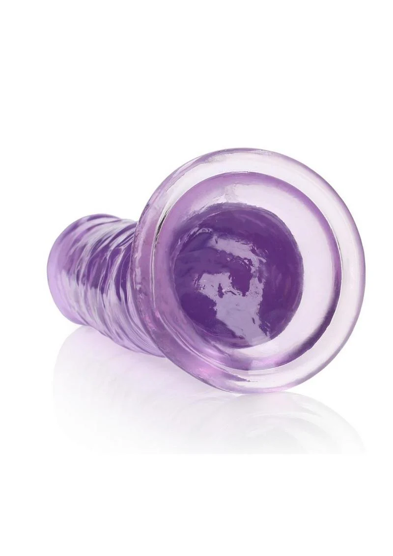 RealRock Crystal Clear Straight Dildo - Image 39