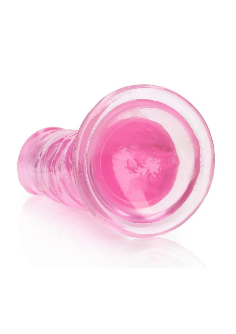 RealRock Crystal Clear Straight Dildo - Image 43