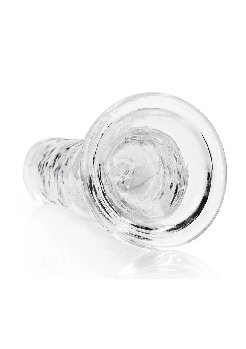 RealRock Crystal Clear Straight Dildo - Image 47