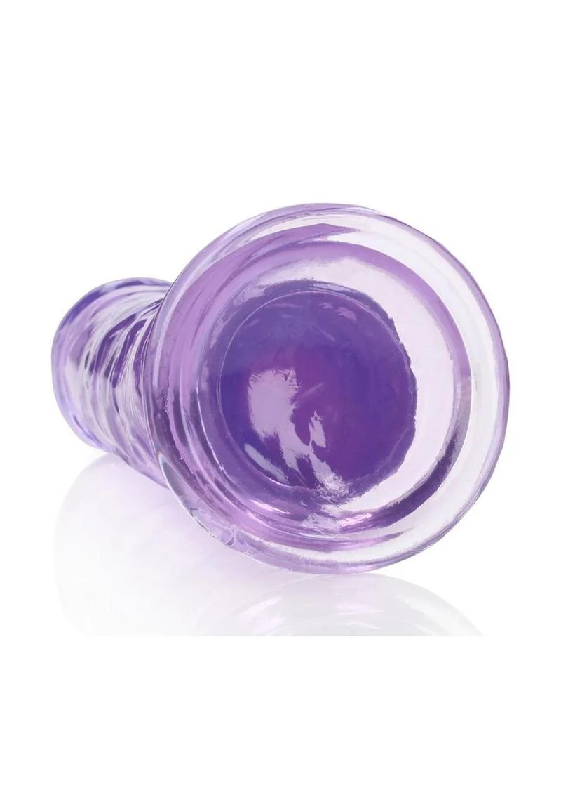RealRock Crystal Clear Straight Dildo - Image 51