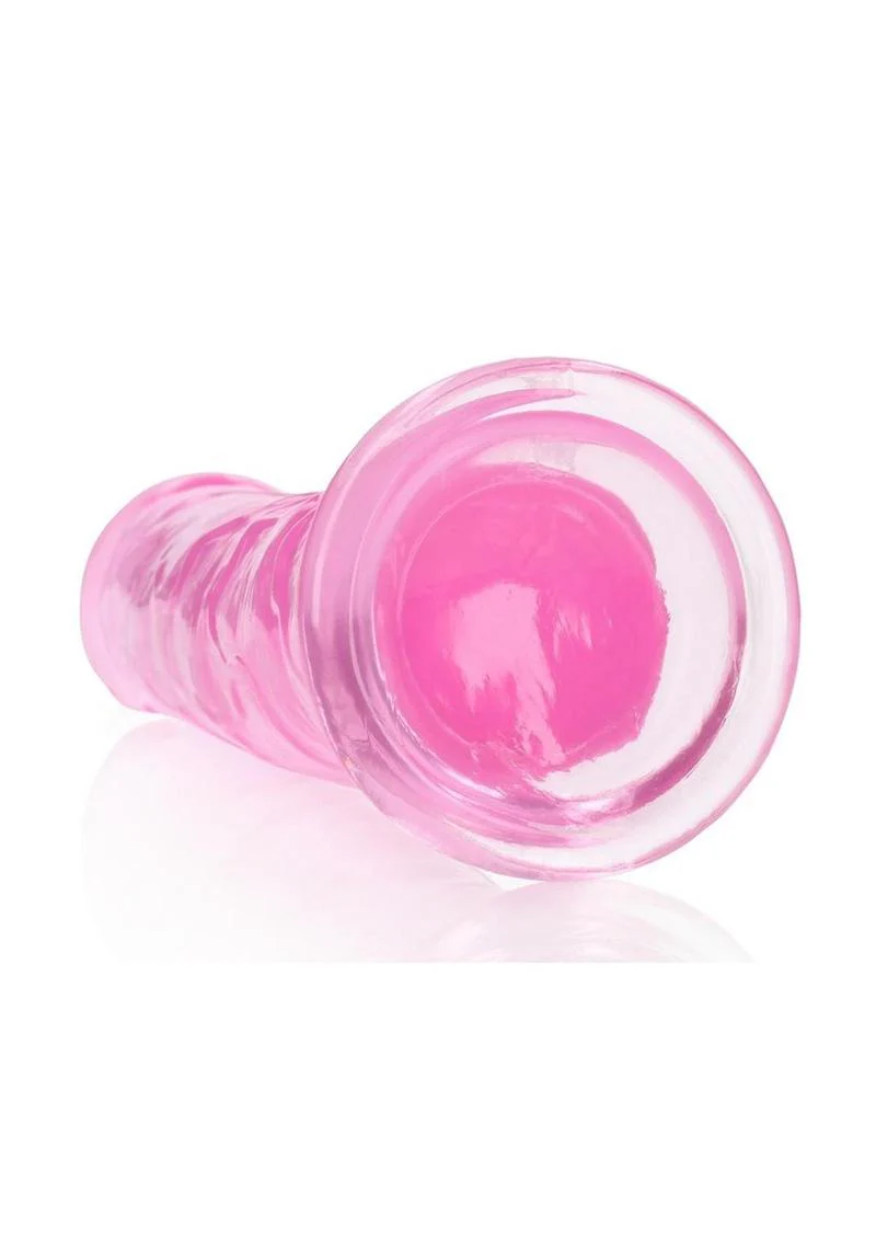 RealRock Crystal Clear Straight Dildo - Image 55