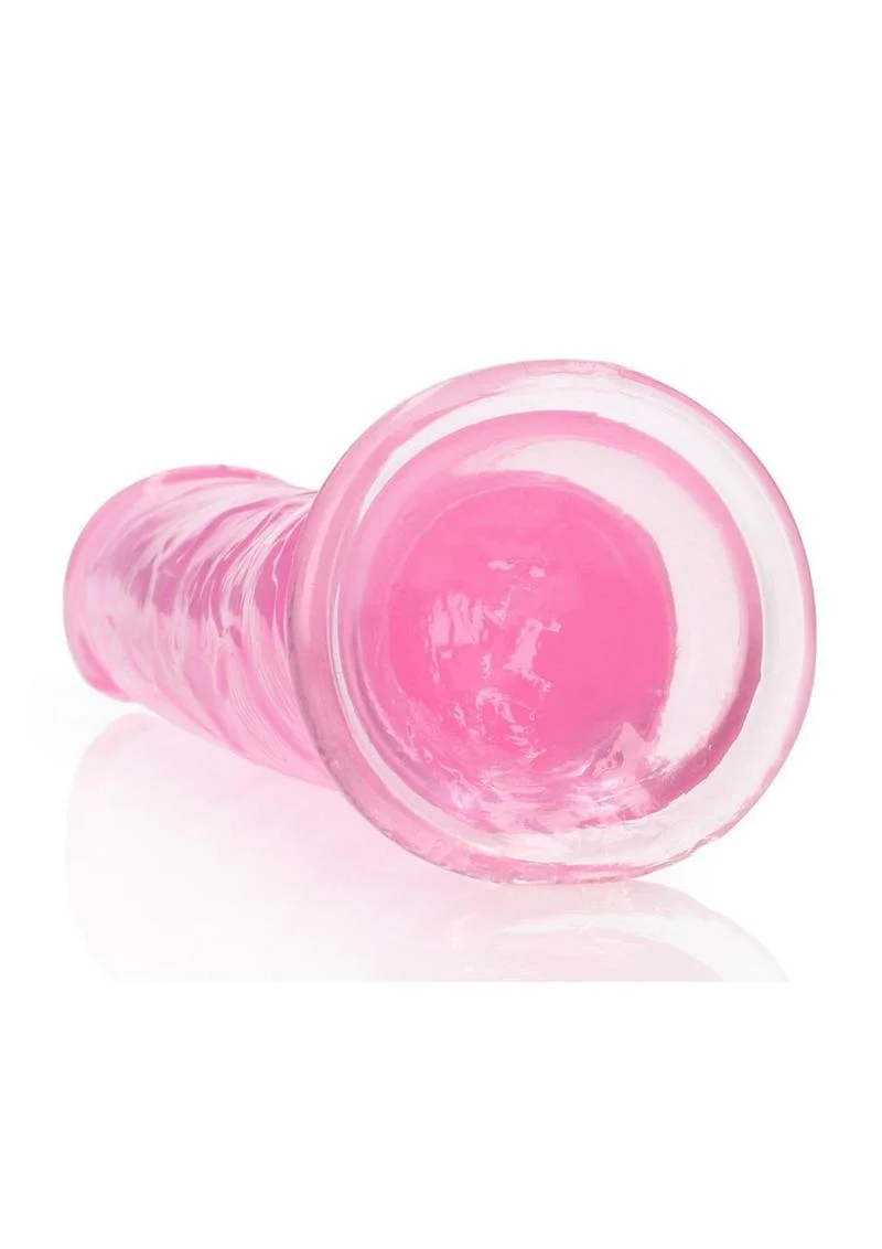 RealRock Crystal Clear Straight Dildo - Image 6