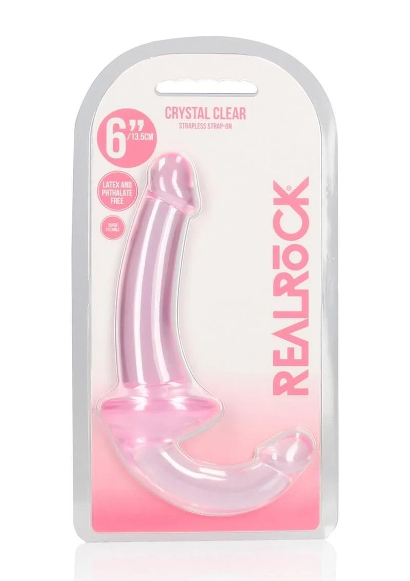 RealRock Crystal Clear Strapless Strap-On - Image 11