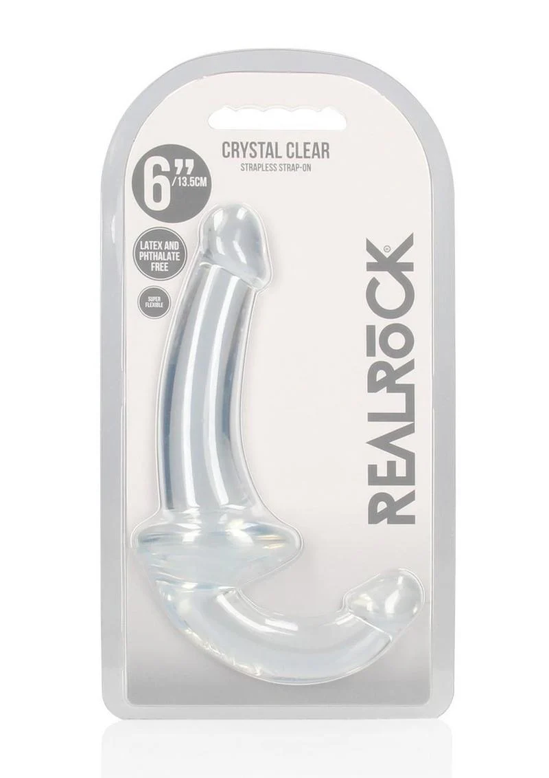 RealRock Crystal Clear Strapless Strap-On - Image 12