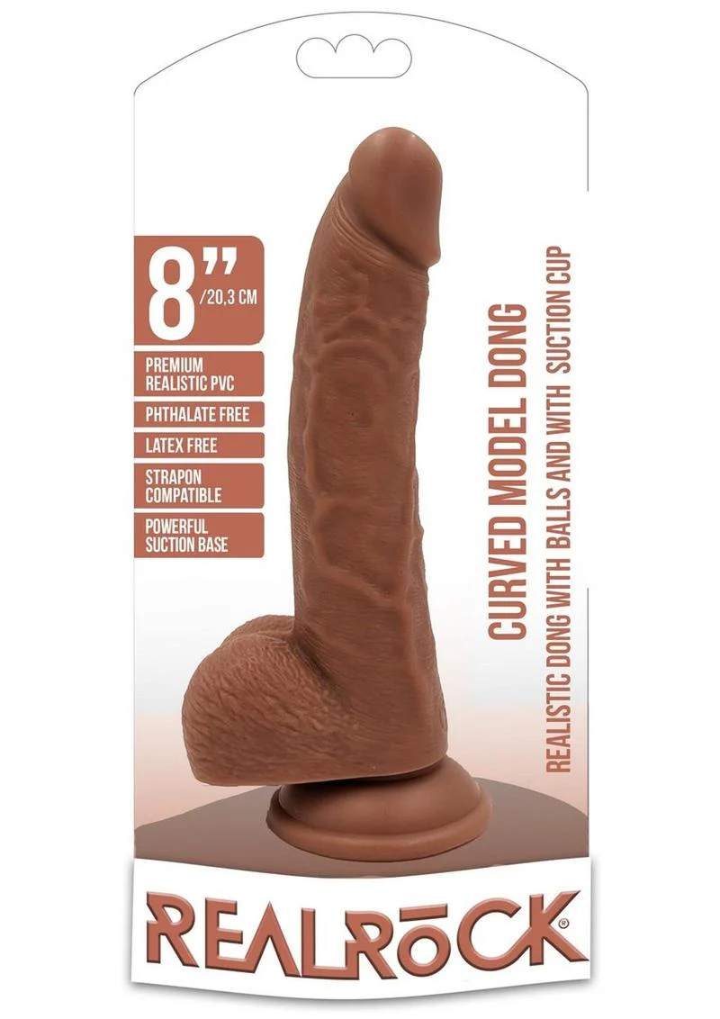 RealRock Curved Realistic Dildo Premium Ultra Skin - Image 12