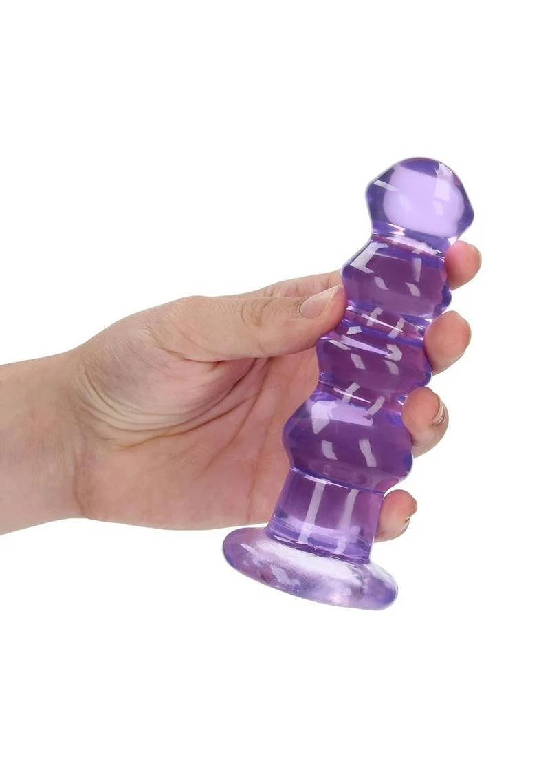 Realrock Curvy Non Phallic Dildo with Suction Cup - Image 12