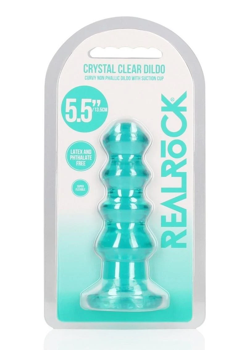 Realrock Curvy Non Phallic Dildo with Suction Cup - Image 13