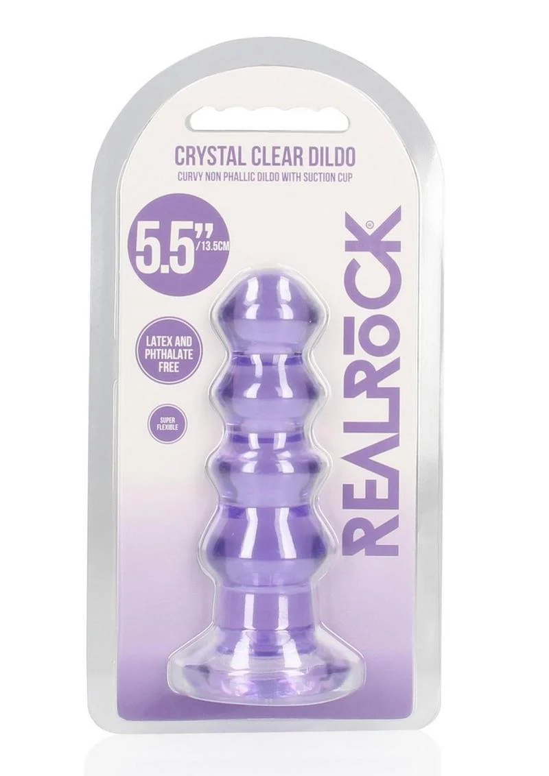 Realrock Curvy Non Phallic Dildo with Suction Cup - Image 16
