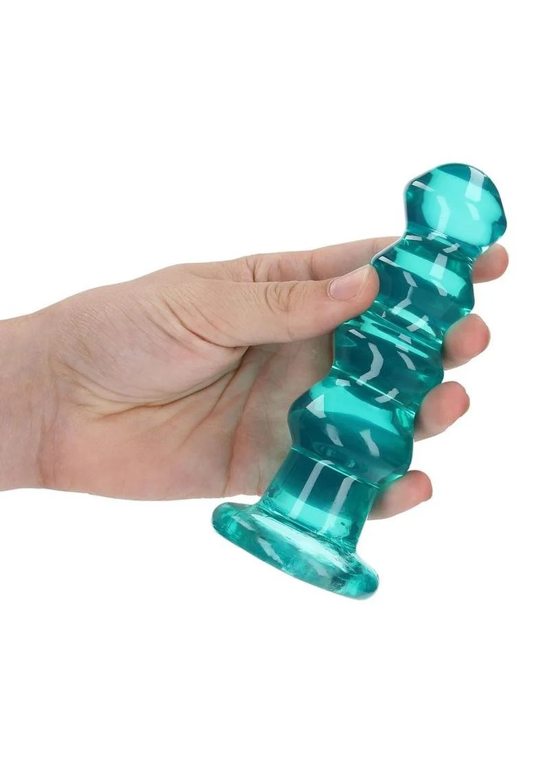 Realrock Curvy Non Phallic Dildo with Suction Cup - Image 3