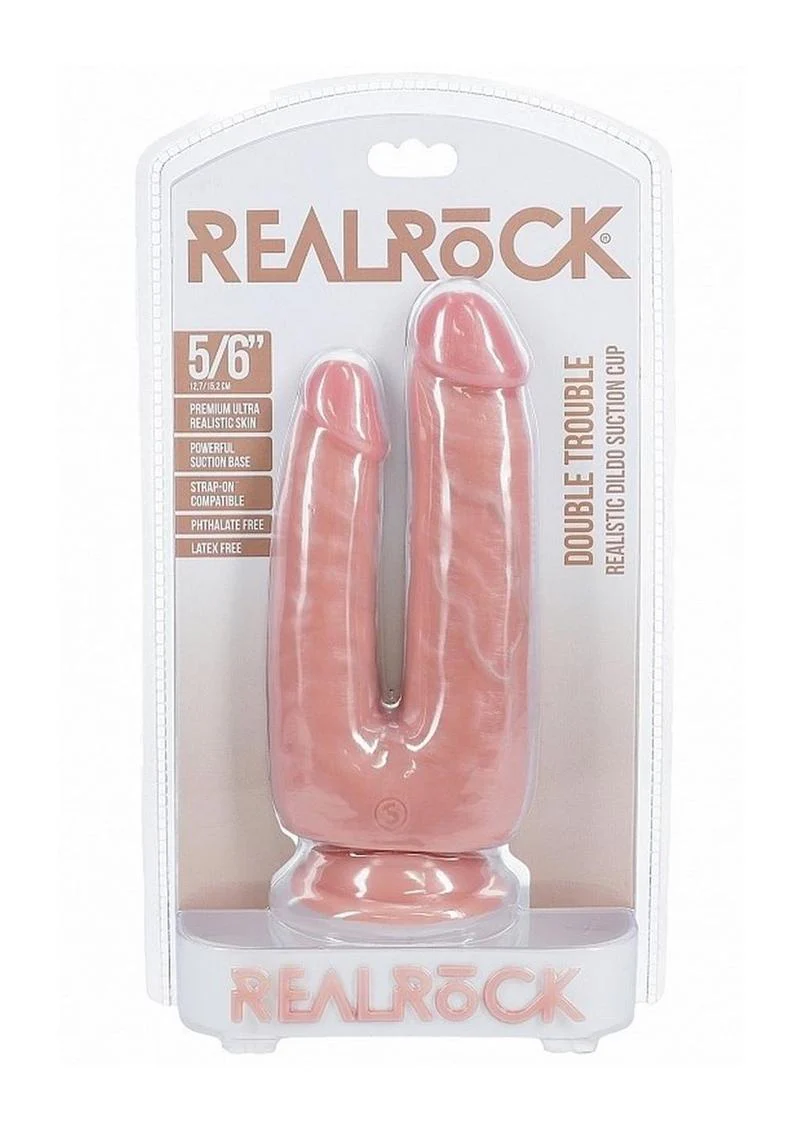 Realrock Double Trouble Double Dildo with Suction Cup - Image 15