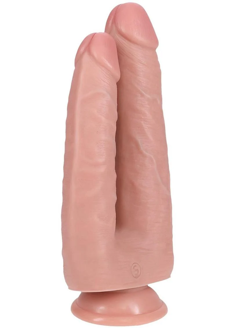 Realrock Double Trouble Double Dildo with Suction Cup - Image 2