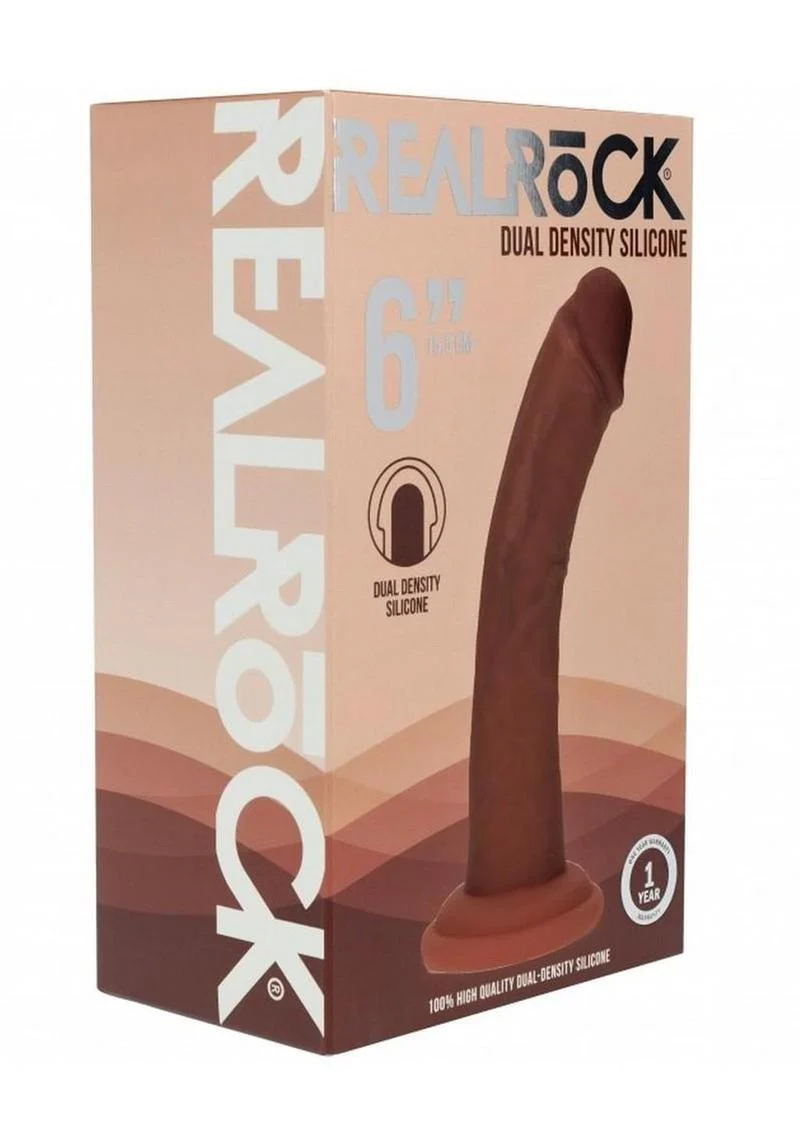 RealRock Dual Density Silicone Dildo - Image 26