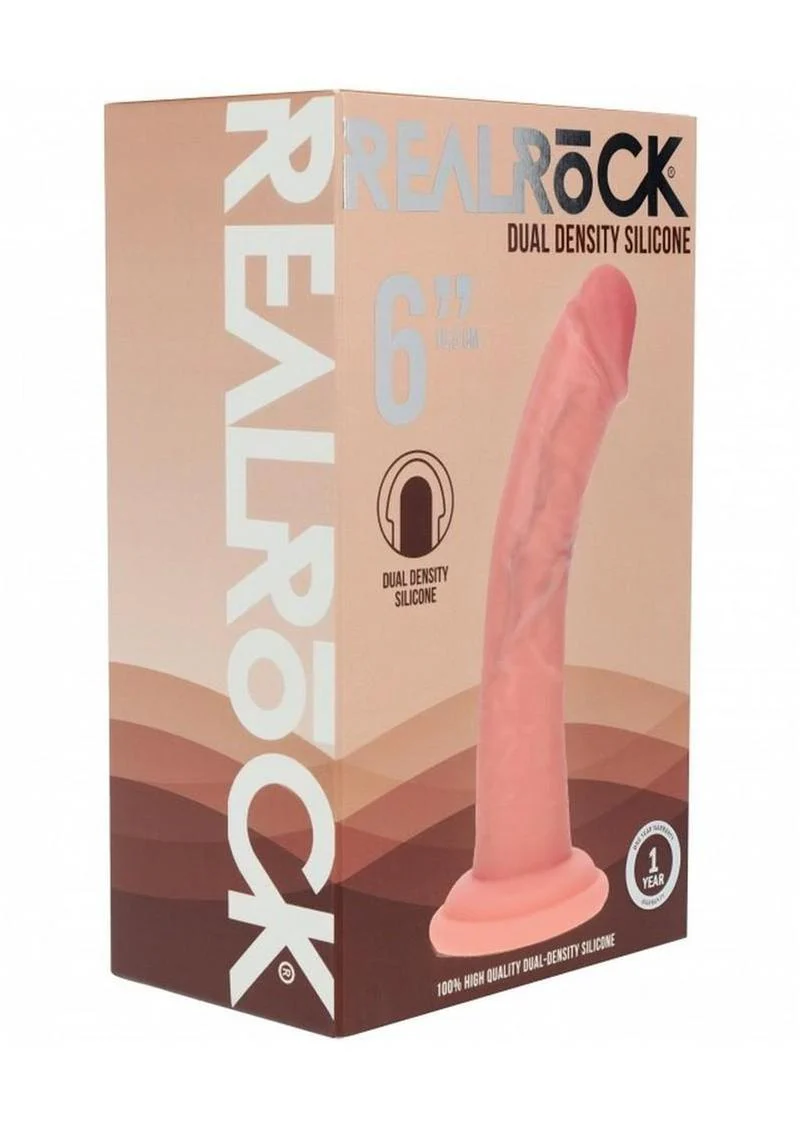 RealRock Dual Density Silicone Dildo - Image 27