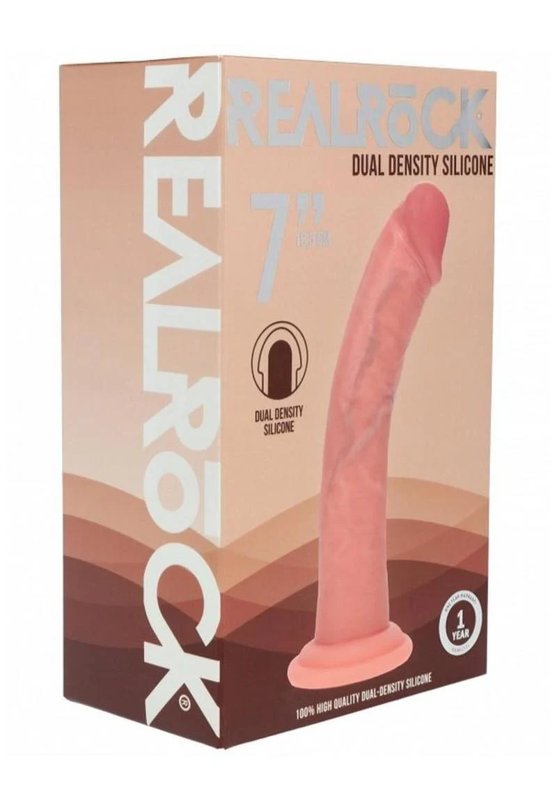 RealRock Dual Density Silicone Dildo - Image 29