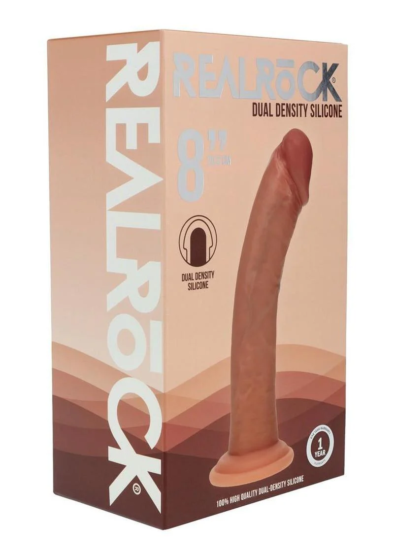 RealRock Dual Density Silicone Dildo - Image 30