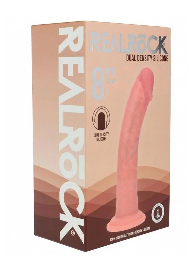 RealRock Dual Density Silicone Dildo - Image 32