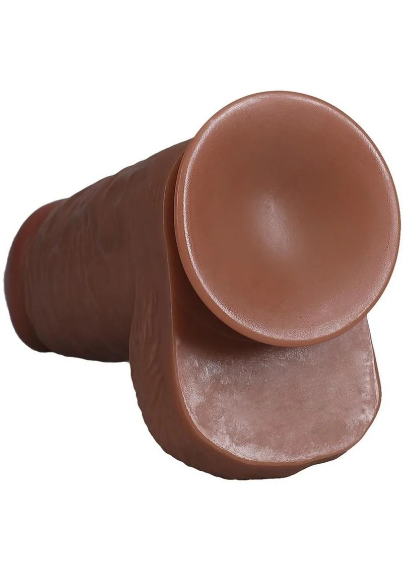 Realrock Extra Thick Dildo with Balls And Suction Cup - Image 6