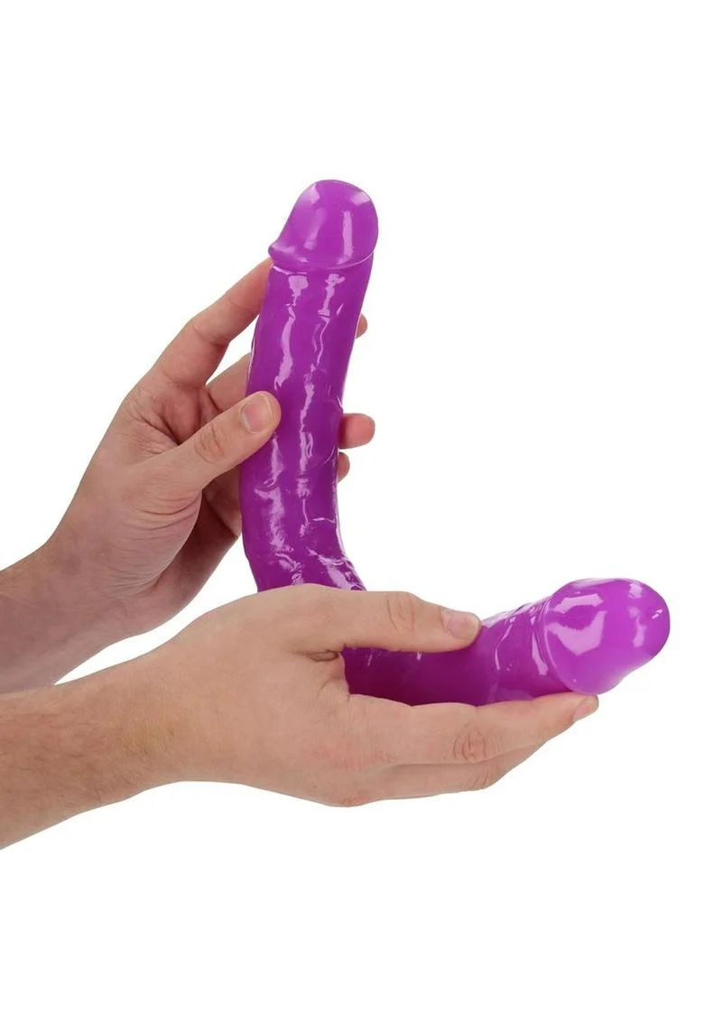 RealRock Glow in the Dark Double Dildo 15 Inch Dual-Ended Design - Image 9
