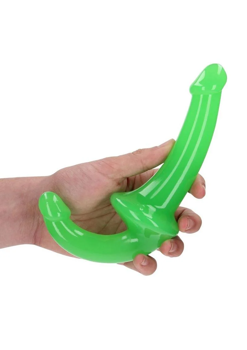 RealRock Glow in the Dark Strapless Strap-On Dildo - Image 3