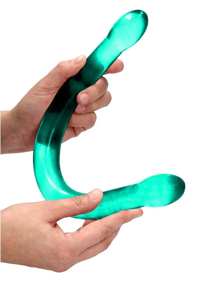 RealRock Latex And Phthalate Free Crystal Clear Double Dong - Image 2