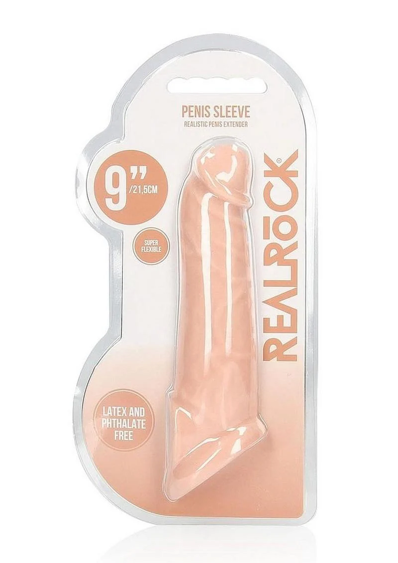 Realrock Penis Sleeve Extender with Rings - Image 7