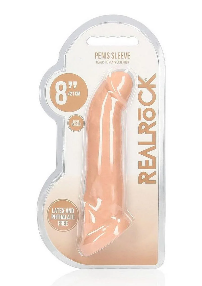 Realrock Penis Sleeve Extender with Rings - Image 8