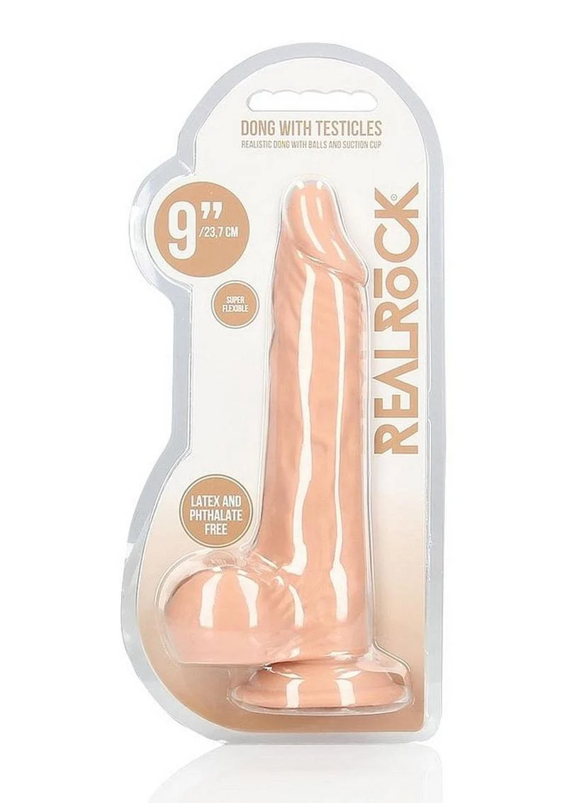 Realrock Realistic Dildo with Balls And Suction Cup - Image 13