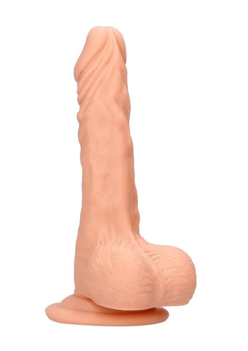 Realrock Realistic Dildo with Balls And Suction Cup - Image 4