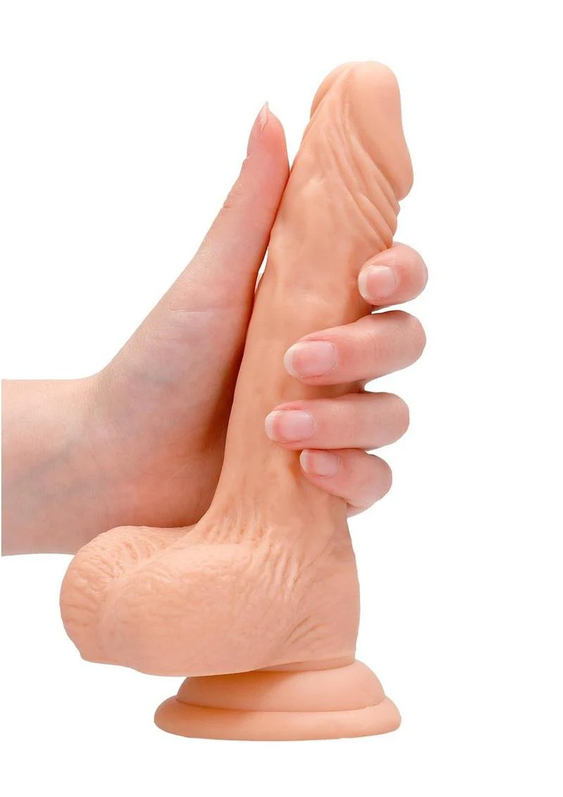 Realrock Realistic Dildo with Balls And Suction Cup - Image 9