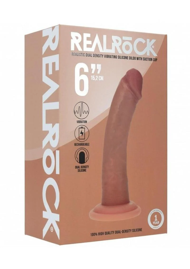 Realrock Realistic Vibrating Dildo with Suction Cup - Image 19