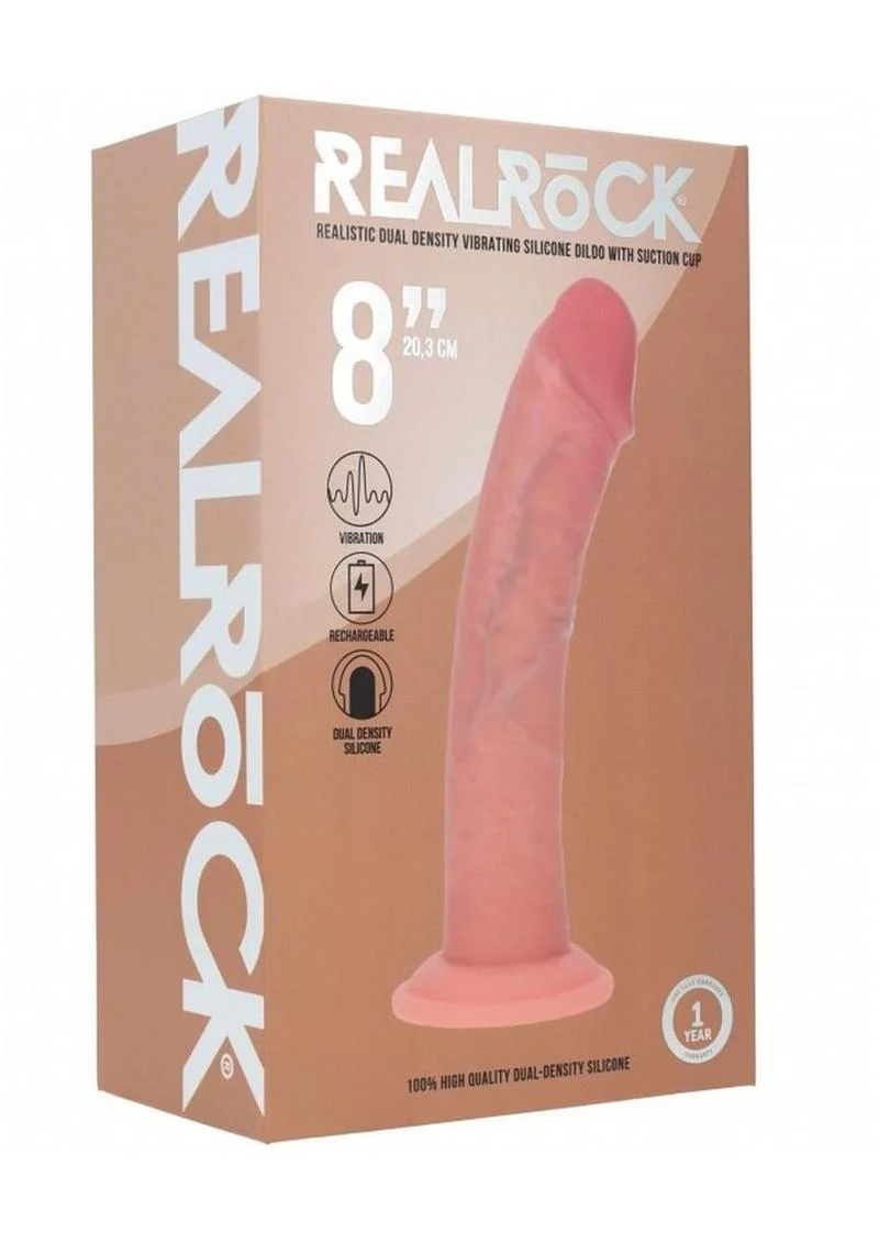 Realrock Realistic Vibrating Dildo with Suction Cup - Image 24