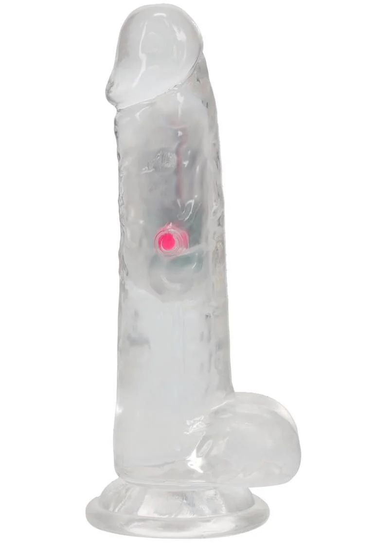 RealRock Rechargeable LED Vibrating Dildo - Image 3