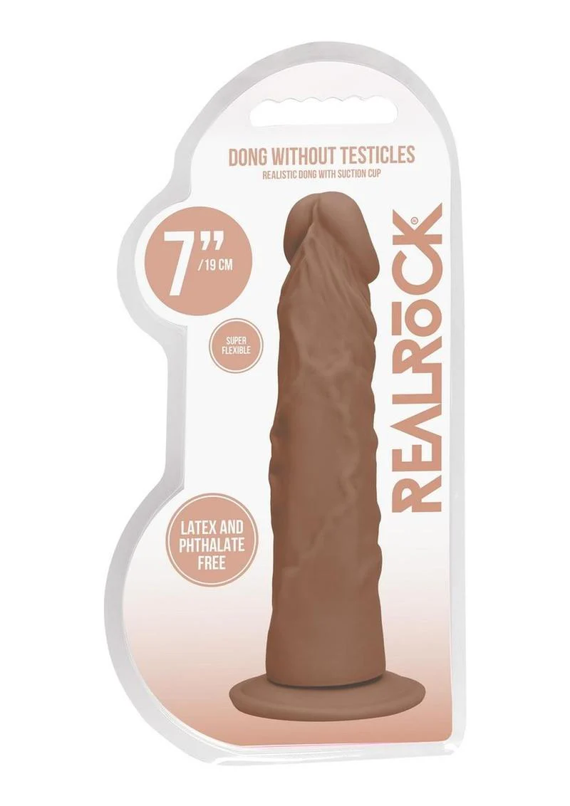 RealRock Skin Realistic Dildo Without Balls - Image 5