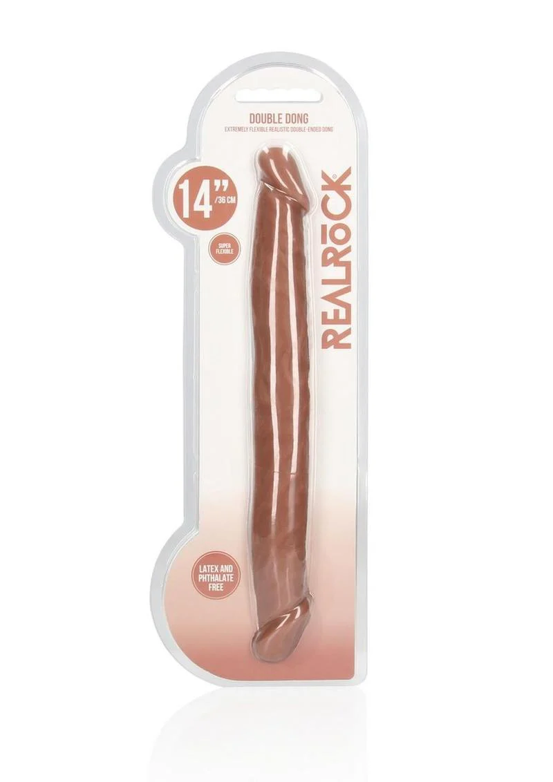 Realrock Skin Realistic Double Dildo - Image 4