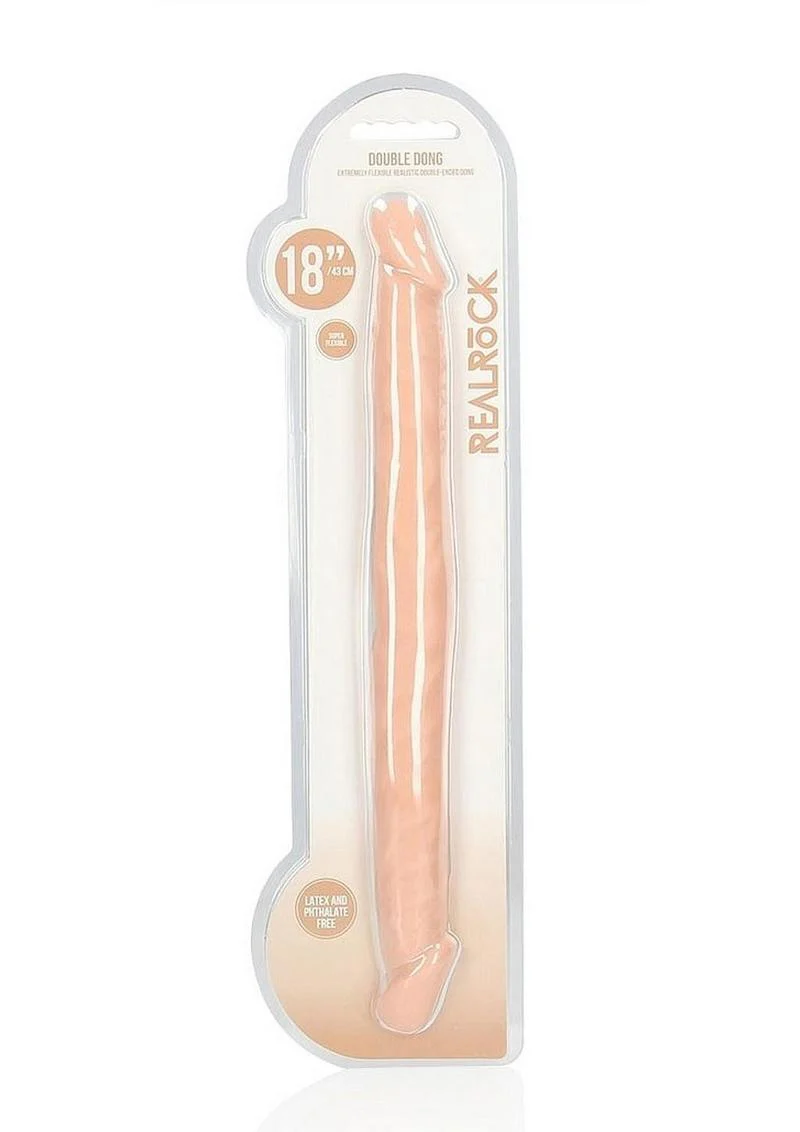 Realrock Skin Realistic Premium Double Dildo - Image 7