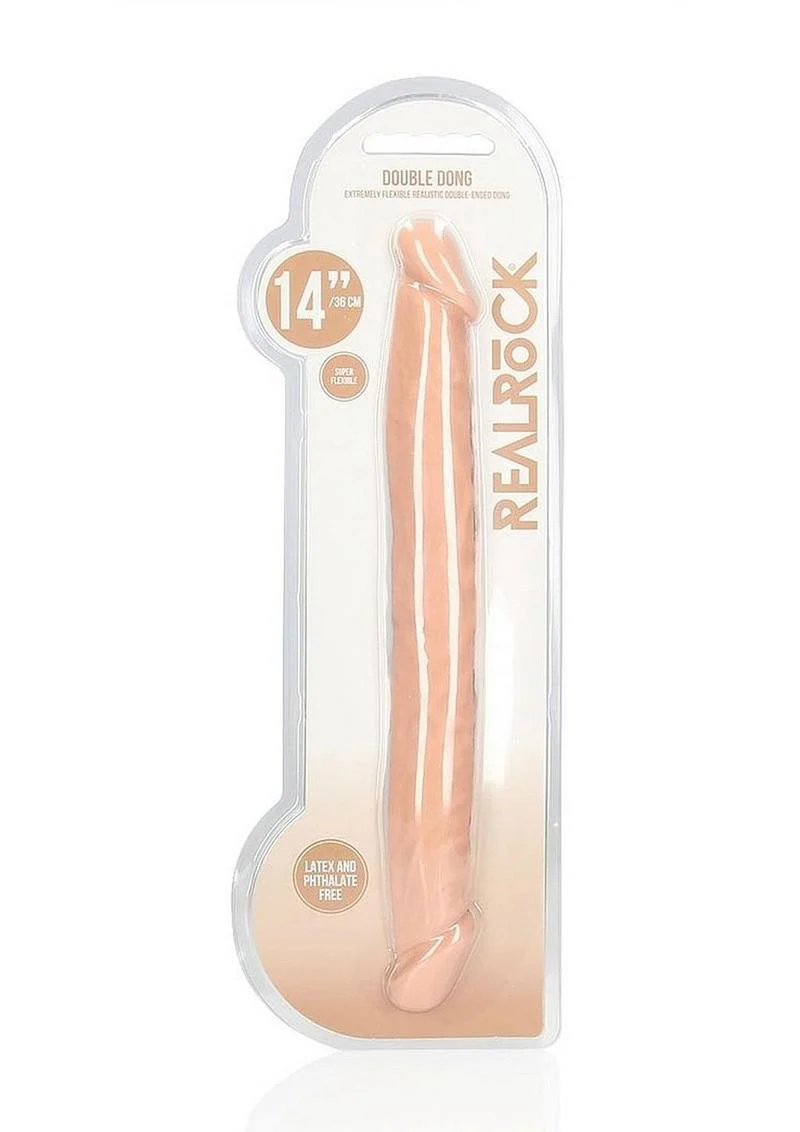 Realrock Skin Realistic Premium Double Dildo - Image 8