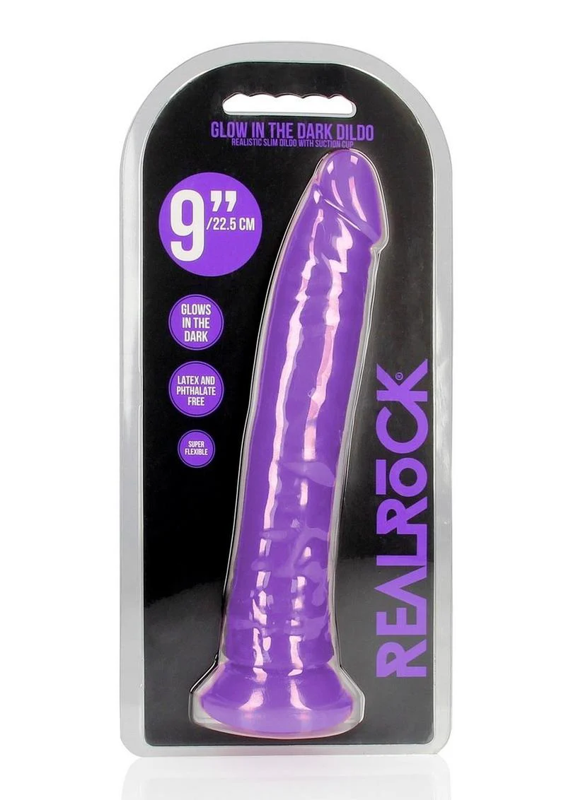 Realrock Slim Glow In The Dark Dildo - Image 55