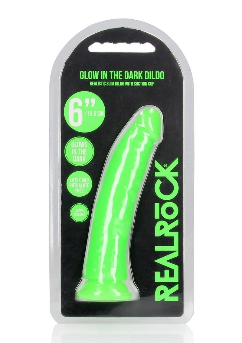 Realrock Slim Glow In The Dark Dildo - Image 56