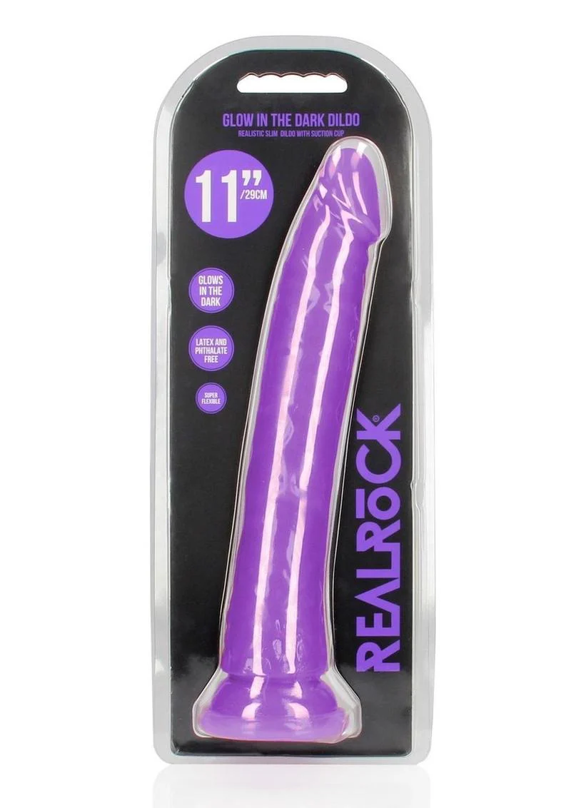 Realrock Slim Glow In The Dark Dildo - Image 57