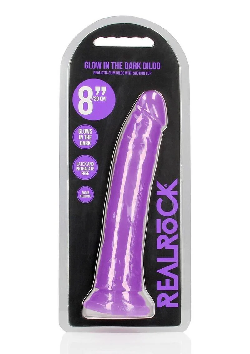 Realrock Slim Glow In The Dark Dildo - Image 58