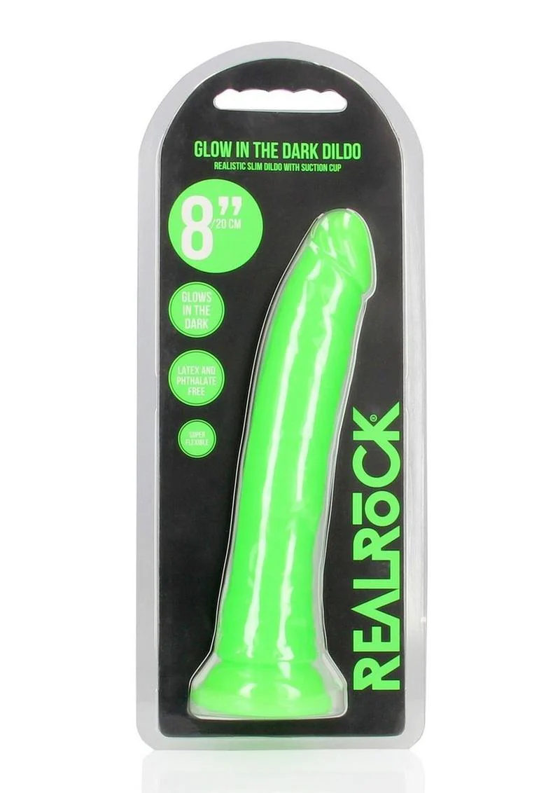 Realrock Slim Glow In The Dark Dildo - Image 59