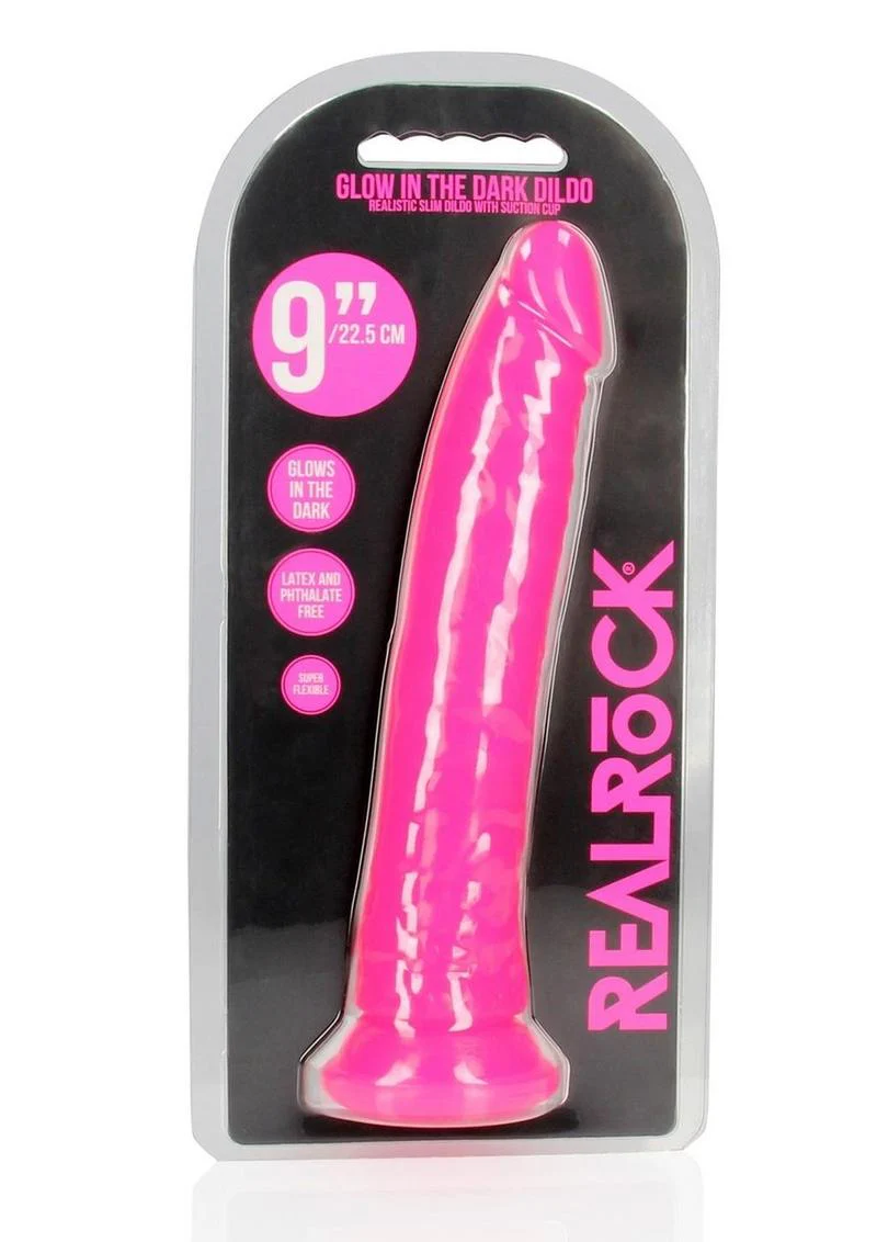 Realrock Slim Glow In The Dark Dildo - Image 60