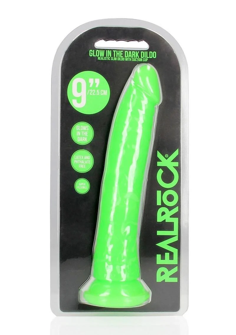 Realrock Slim Glow In The Dark Dildo - Image 61