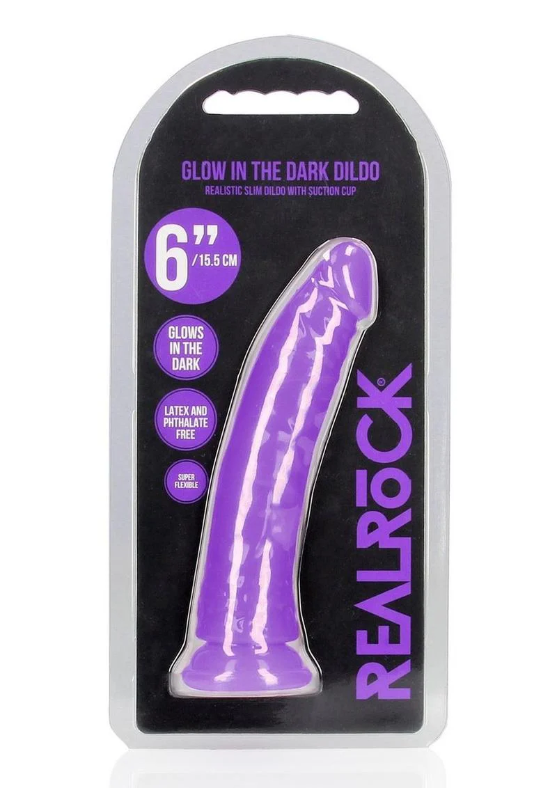 Realrock Slim Glow In The Dark Dildo - Image 62