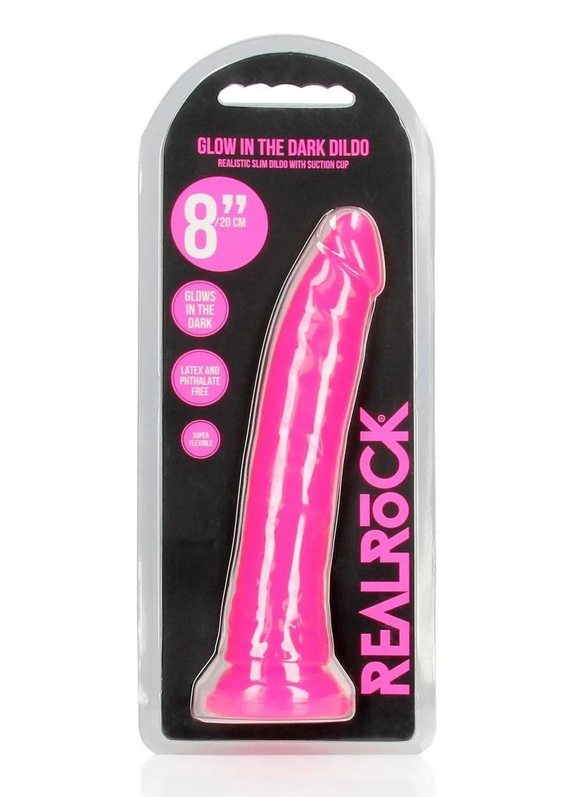 Realrock Slim Glow In The Dark Dildo - Image 63