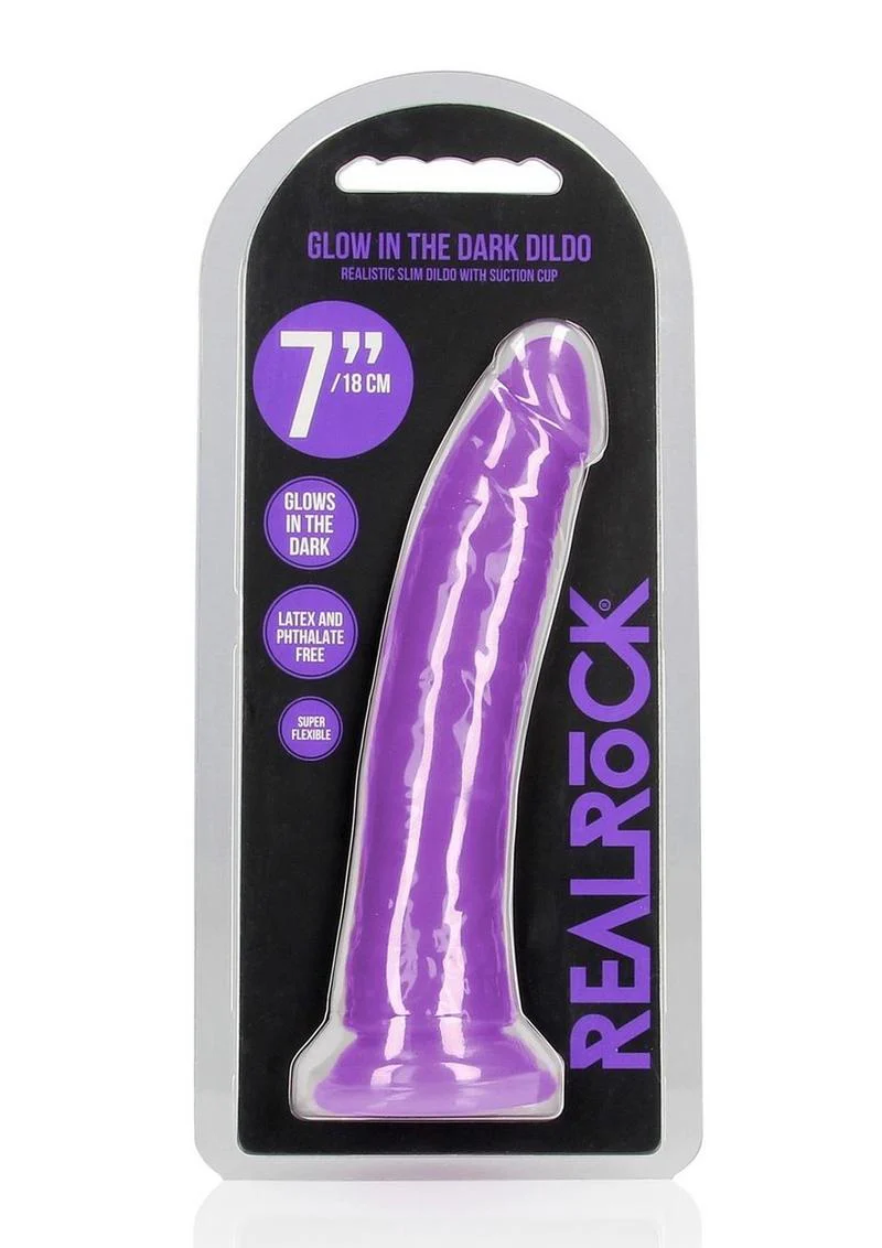 Realrock Slim Glow In The Dark Dildo - Image 64