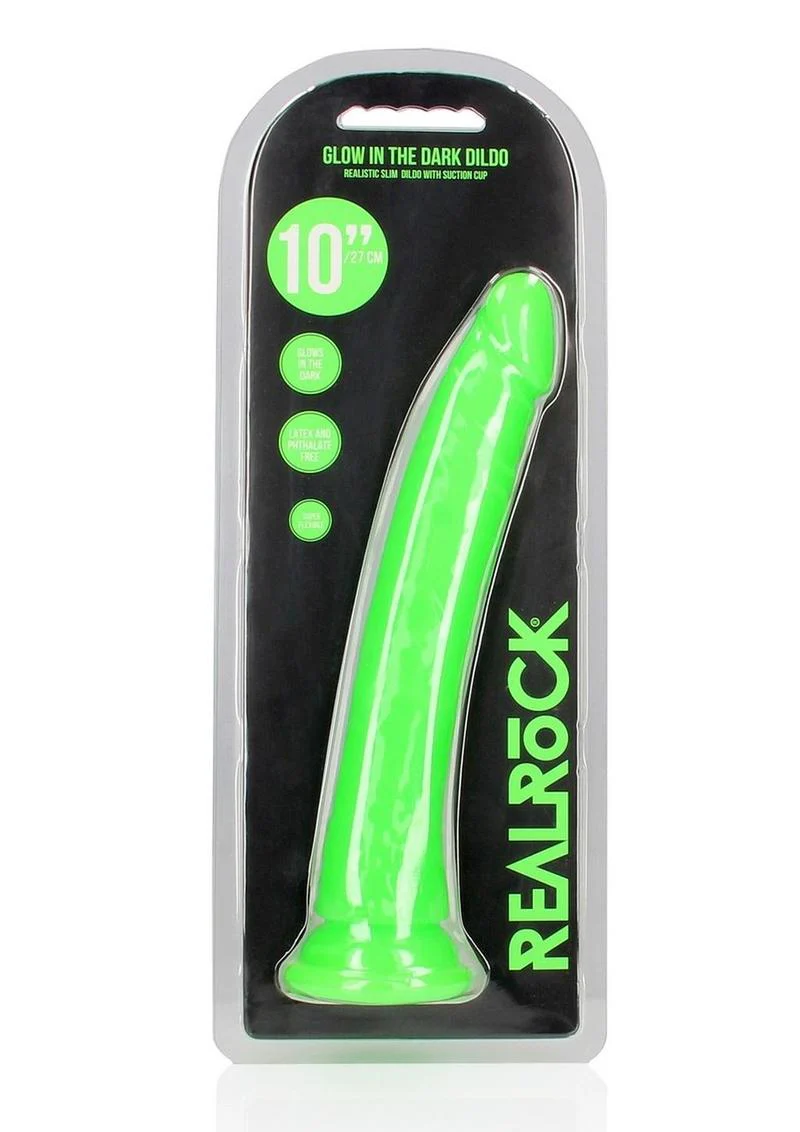 Realrock Slim Glow In The Dark Dildo - Image 67